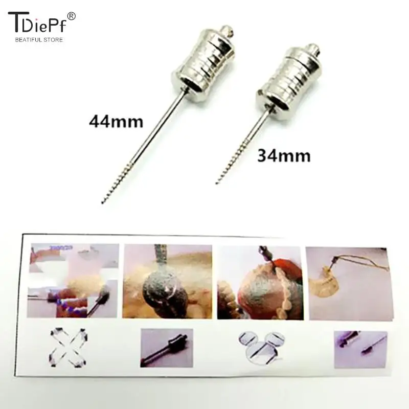 

Dental Broken root drill Remnant extractordental Apical Root Fragments drill Short 34.3mm, Long:44.5mm