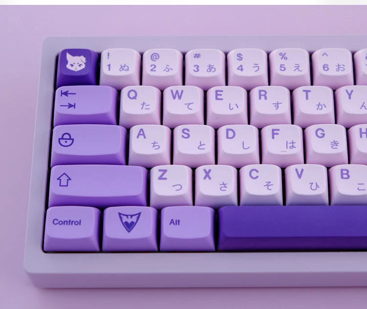 134 Keys GMK Frost Witch Keycaps XDA Profile PBT Dye Sublimation Mechanical Keyboard Keycap For MX Switch With 1.75U Shift