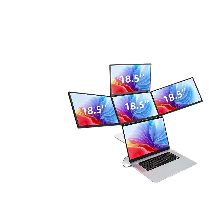 18.5 inch portable high definition monitor notebook expansion screen dual screen office