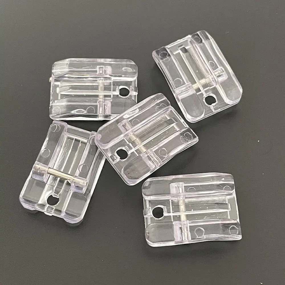 1 PC Invisible Zipper Foot Plastic Household Sewing Machine Parts Presser Foot For Singer brother white janome juki