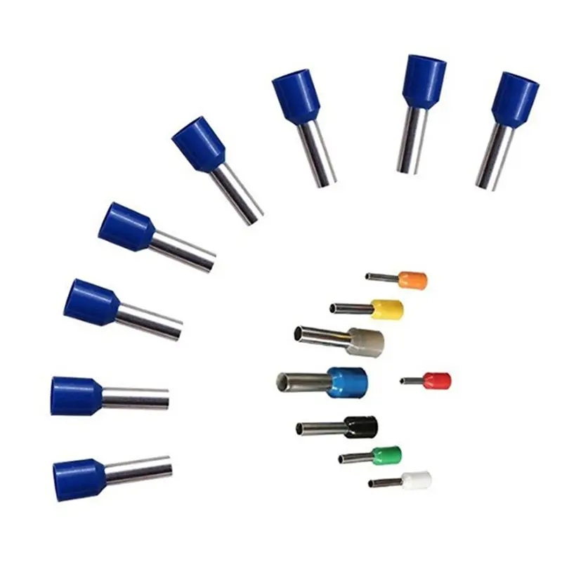 DT39 2400 PCS Wire Ferrules Crimp Connector Kit, Insulated Cord Pin End Terminal AWG 22-10, with Plastic Case