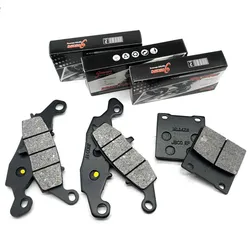 For SUZUKI GSF600 Bandit 600 2000 2001 2002 2003 2004 GSF600S GSF 600 S Motorcycle Front Rear Brake Disc Pads Kits Set