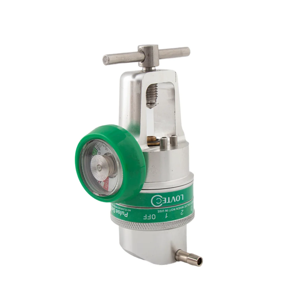 Medical  Pressure Cylinder Regulator Click Type Pin Yoke Medical  Regulator