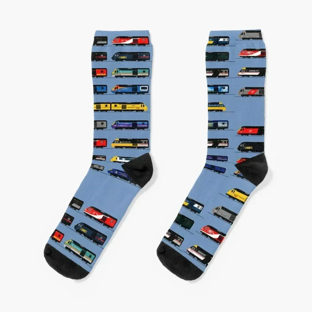 

CLASS 43 LOCOMOTIVES Socks Men's Thermal man winter winter anti-slip Girl'S Socks Men's