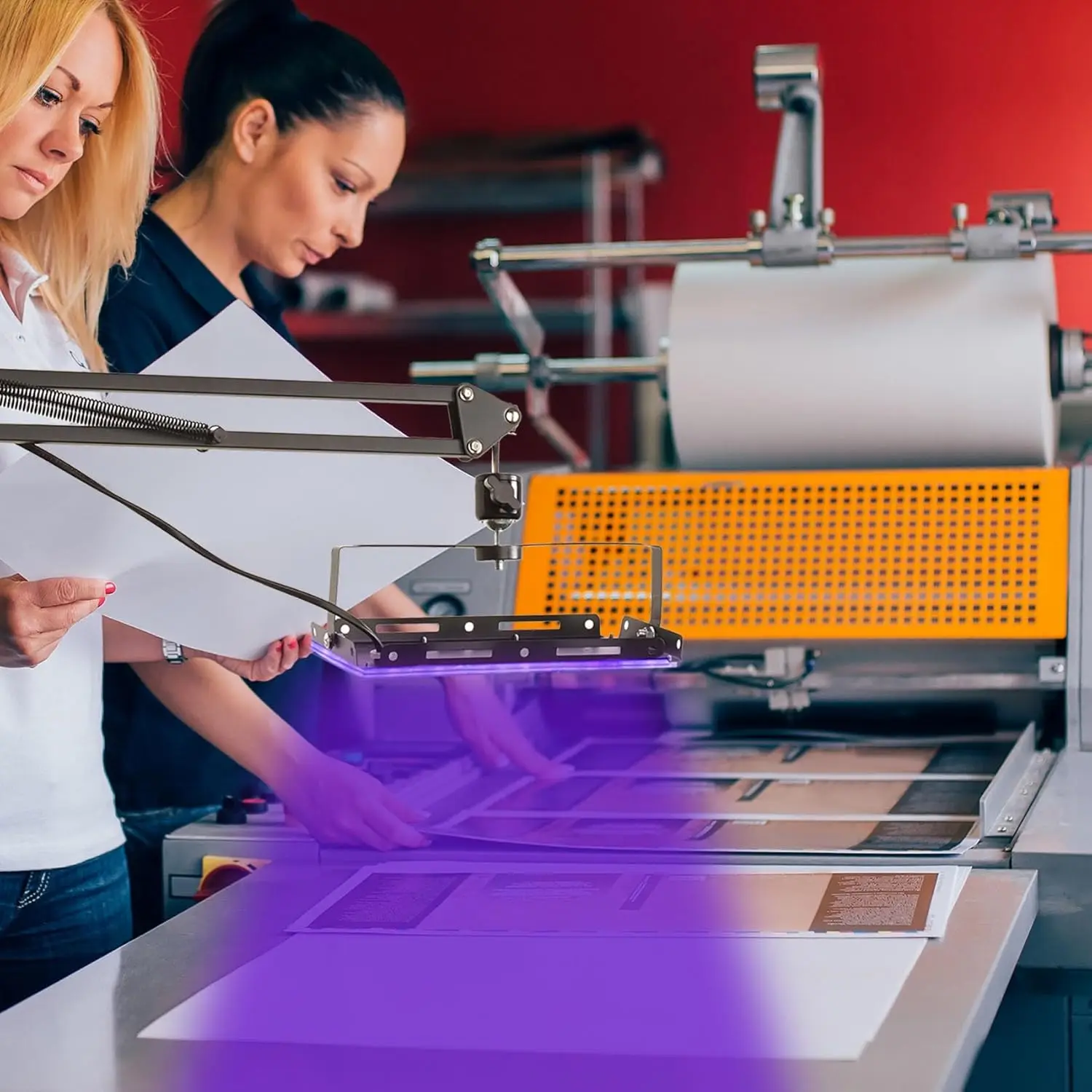 96/144 LEDs UV Exposure Unit Kit with Retractable Adjustable Stand for Screen Print Exposing Photo Emulsion Cyanotypes Office