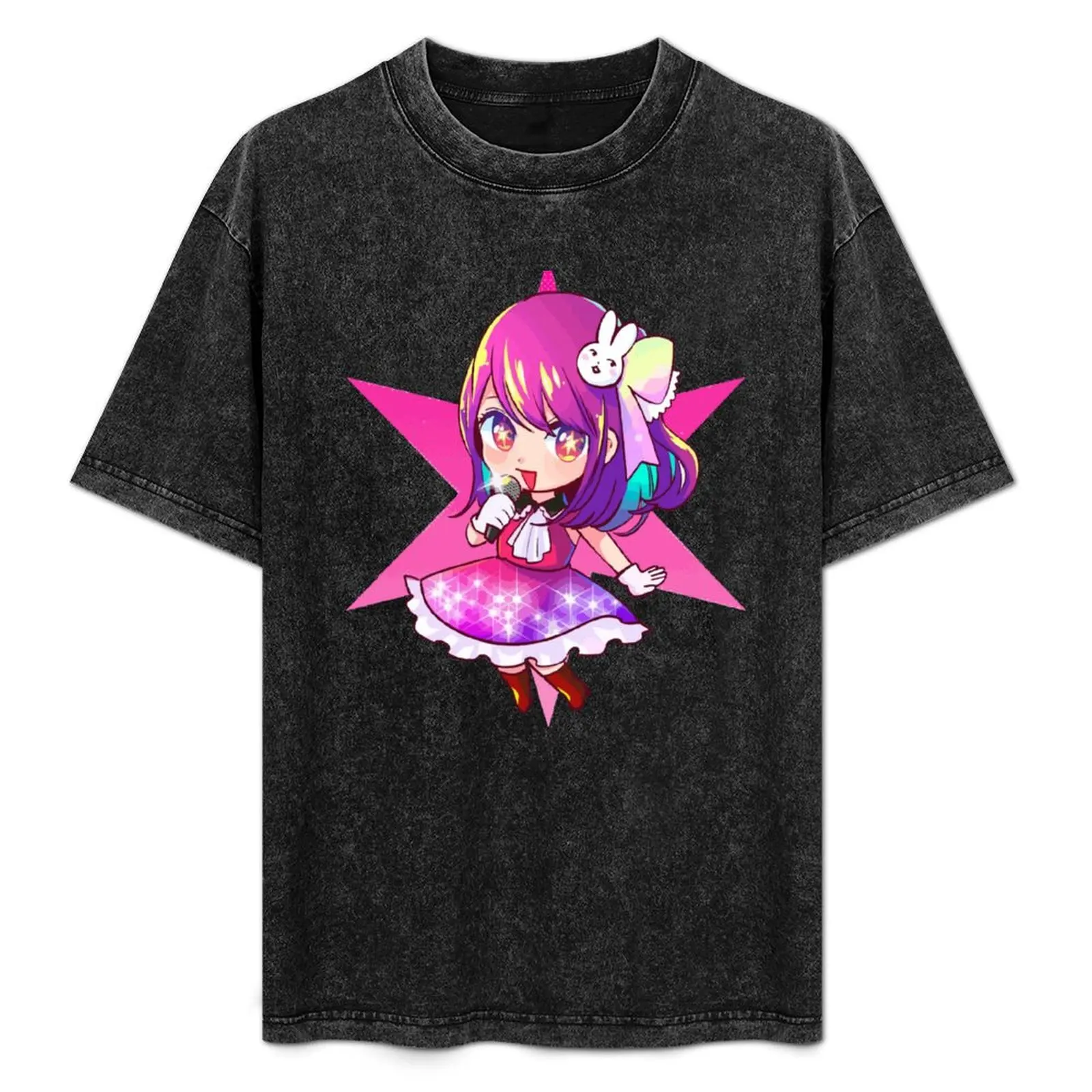 

Oshi no ko Idols Child Hoshino Ai T-Shirt Plus Size Everyday Tee Shirt