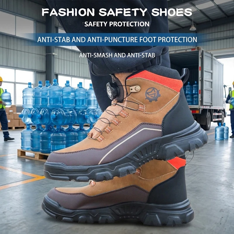 Hafif Su Geçirmez Yüksek Bilek - Work Boot Steel Toe incelemesi ve fiyatı