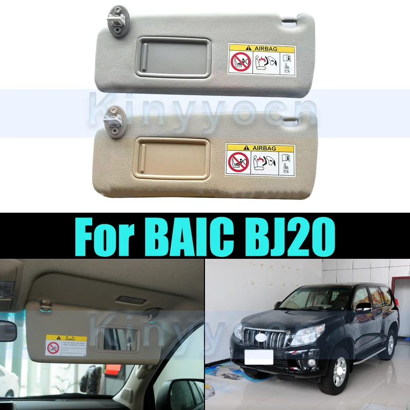 

Sun Visor Sunshade For Toyota Land Cruiser Prado 2009-2023 Shade Sunvisor With Mirror Sunshade Cover Shade Interior sunshade