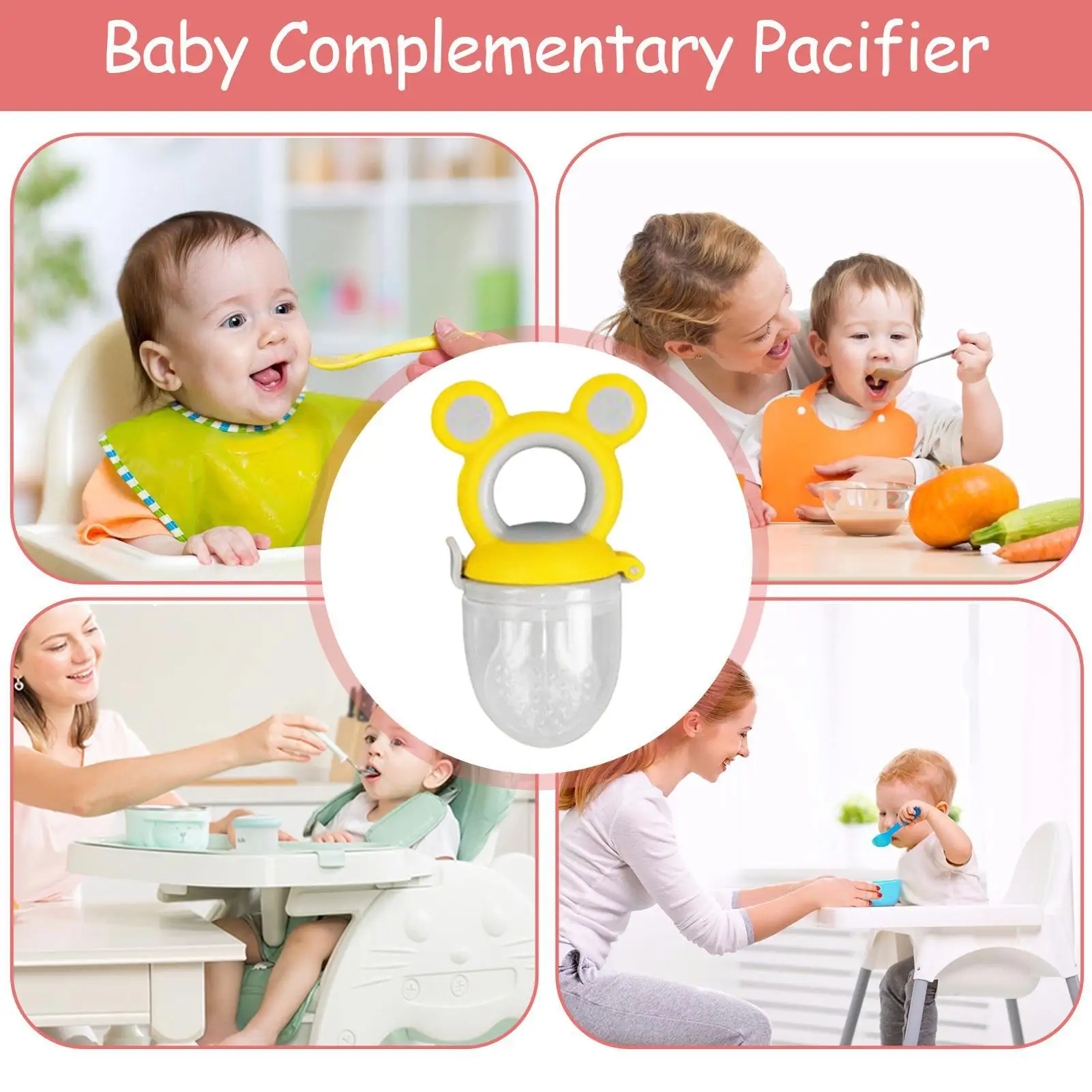Baby Mesh Teether untuk Buah B - Baby Food Weaning ulasan dan harga