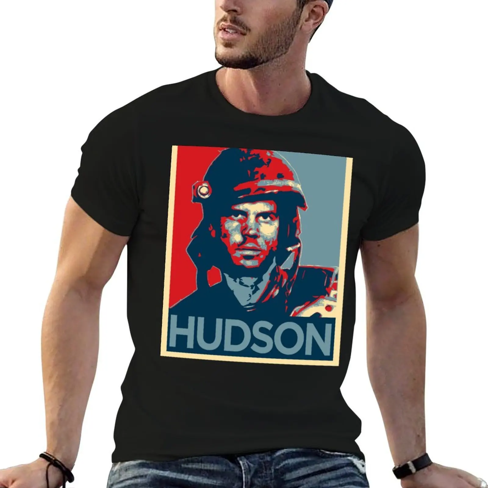 

Hudson - Inspired by Aliens T-Shirt man t shirt cotton man t shirt summer T-Shirt