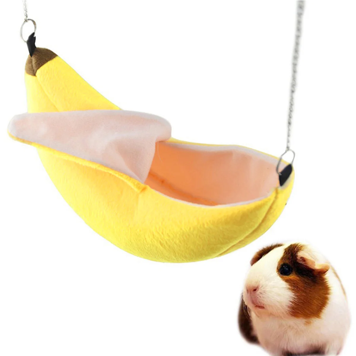 

Banana Hamster Bed House Hammock Small Animal Bed House Cage Nest Hamster Accessories for Hamster Small Bird Pet