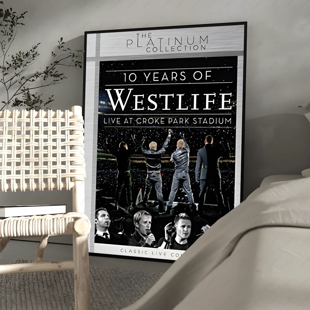 Westlife روك باند موضة ملصق جدار الفن اللوحة دراسة الشمال ديكور المنزل