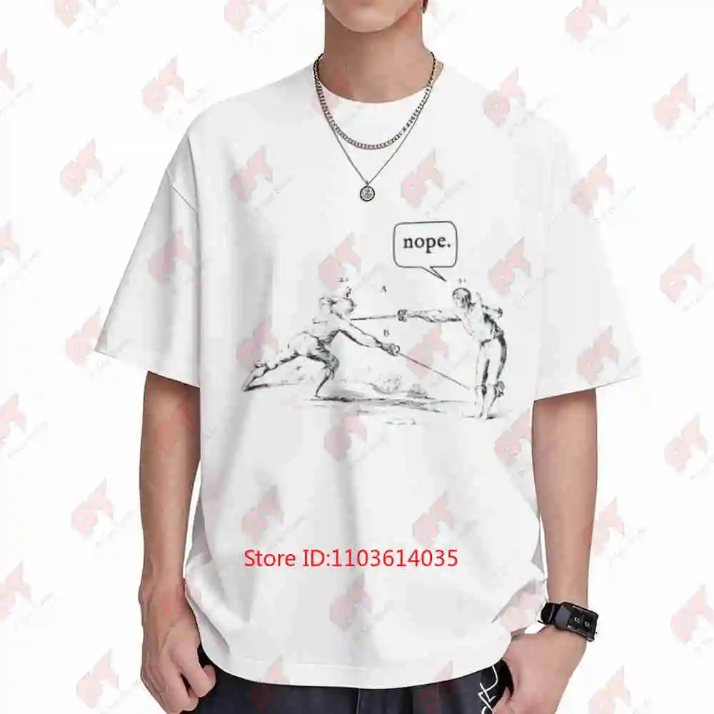 Fencing Engraving 17th Century Alfieri Short Sleeve Tee 100% Cotton T-Shirt