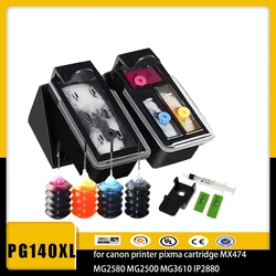 PG140 CL141 Remanufactured Ink Cartridge pg140 Compatible for canon printer pixma cartridge MX474 MG2580 MG2500 MG3610 IP2880