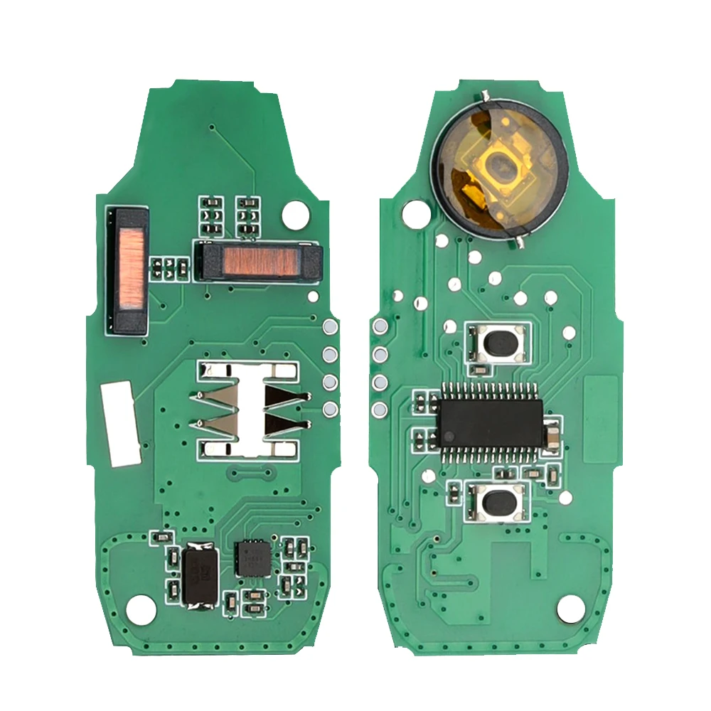 SilKY KR5876268 ID49 KR55WK48801 4D63+/83 Chip 433 MHz Chiave per auto telecomando intelligente adatta per Ford Fiesta Kuga 2016 2017 2018