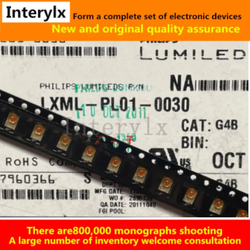 10Pcs/Lot LXML-PL01-0030 High power LED amber