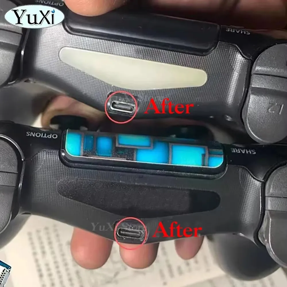 Płytka ładująca USB Type-C do PS4 Pro Slim Mod do JDS-001 011 030 040 050 055 Oryginalny Kontroler Gamepad do DualShock4 12Pin — zdjęcie produktu 6