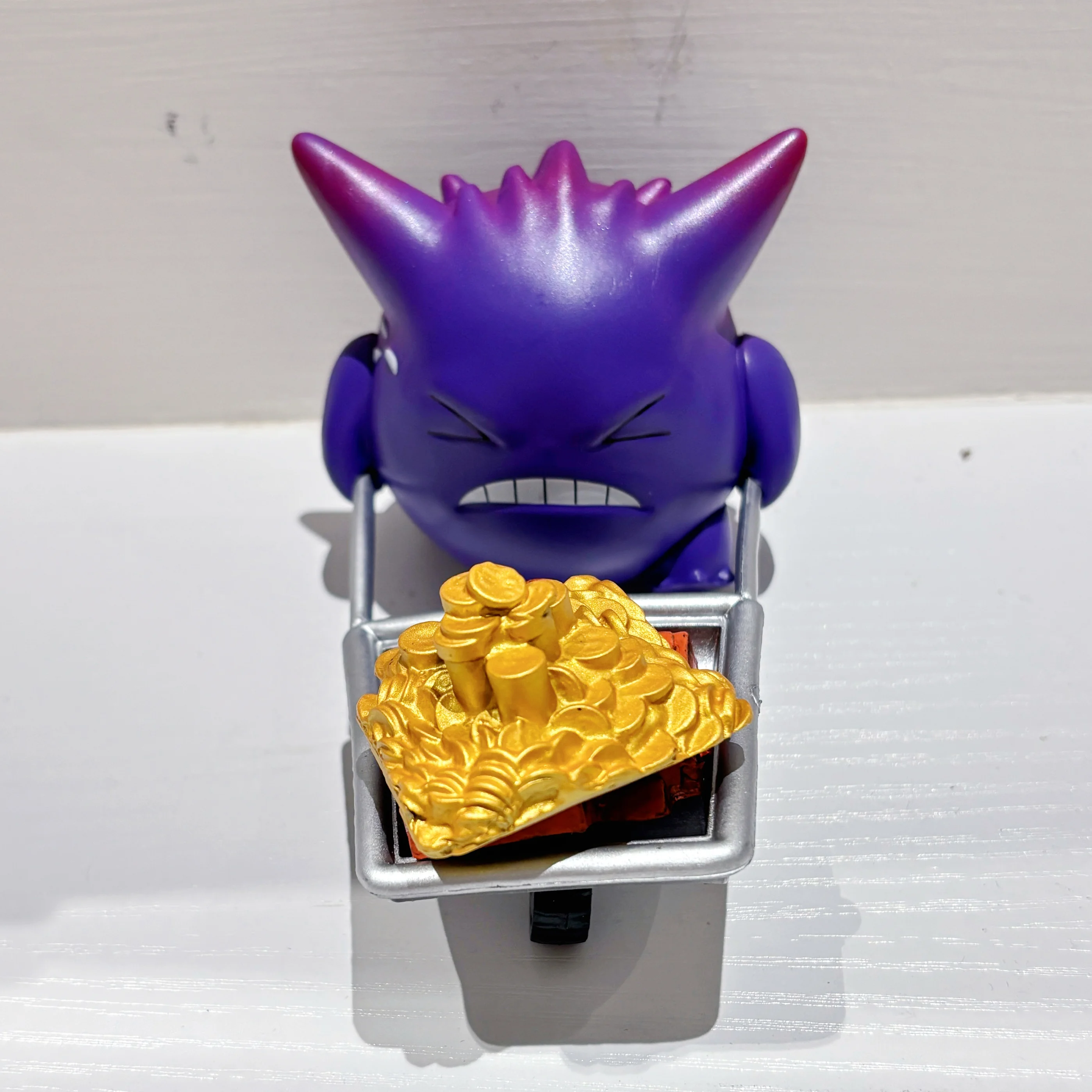 Pokemon Anime Character Figures Gengar Cute Model Toys Desktop Ornaments Collectibles Kids Birthday Gifts