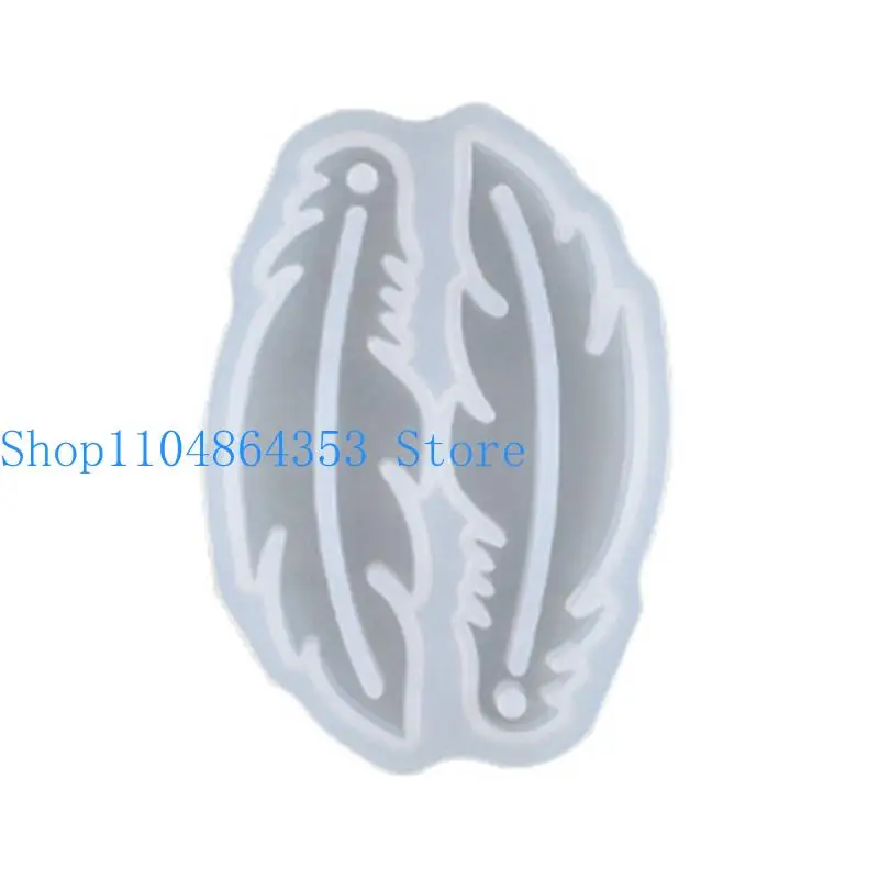 

652F Silicone Keychain Mould Dreamcatcher Mould/Pendant Mold/Epoxy Casting Earring Mold Suitable for DIY Jewelry