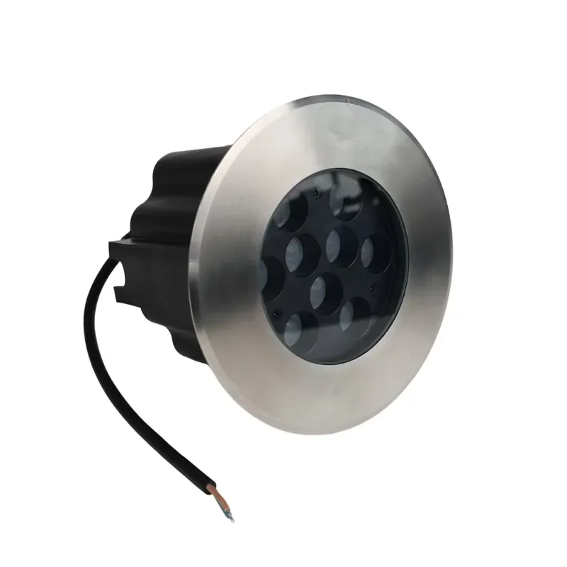 for Waterproof LED Buried Light 9W 18W 24W Embedded Floor Lamp Outdoor Landscape Garden Walkway Lighting
