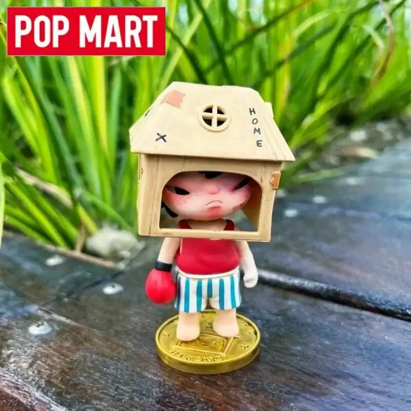 

POP MART Hirono The Other One Series Mystery Box Аниме ПВХ Оригинальная коллекция фигурок Модель Настольные украшения Куклы Игрушки