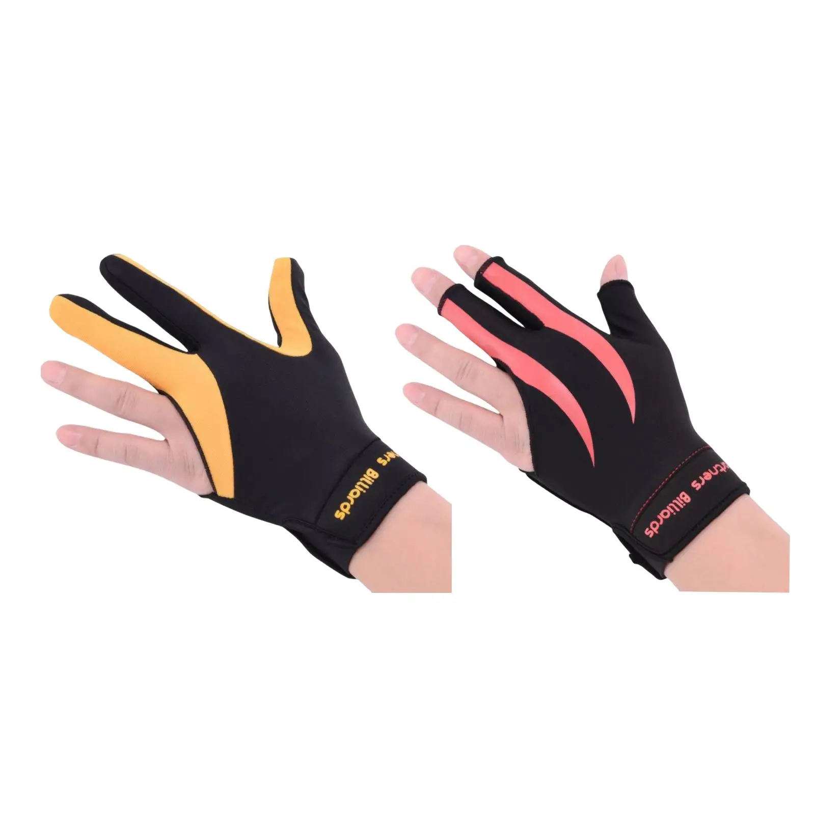 Left Bridge Hand Pool Cue Snooker Glove Quick Dry Made of Elasticized for Men Women Player Sport Elastic Gift