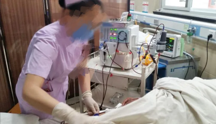 MY-O004 Medical Easy Operation First-aid  Equipment Portable  Hemoperfusion Machine