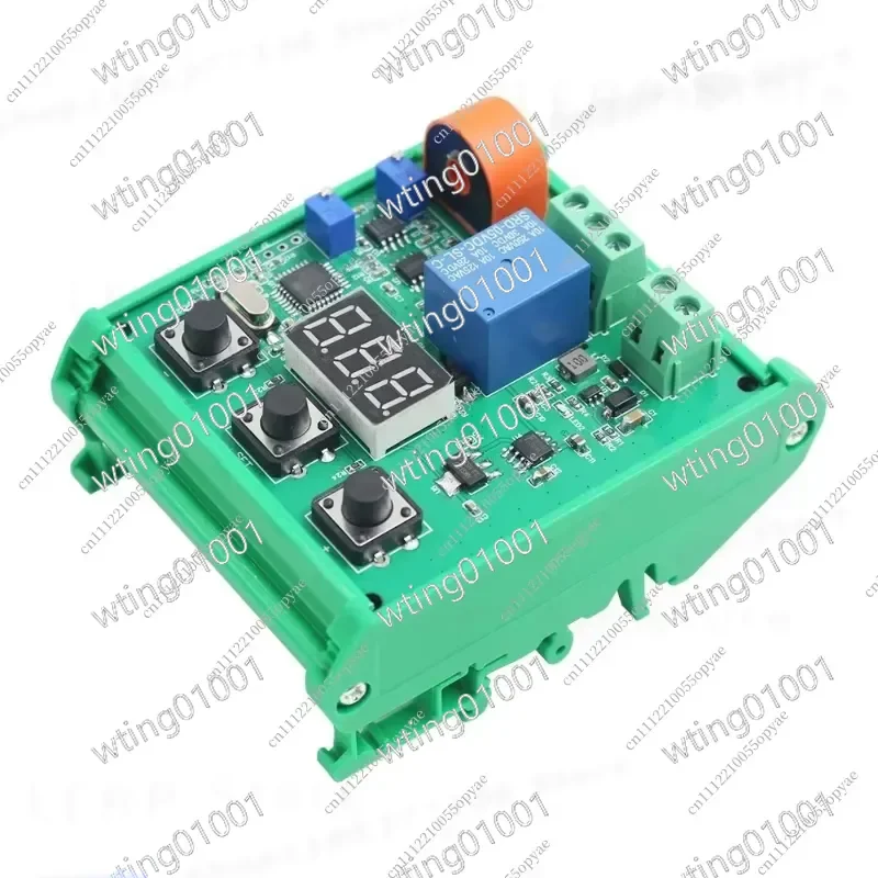 AC Current Detection Sensor Module 5A 10A 20A 100mA Relay Output Alarm Protection