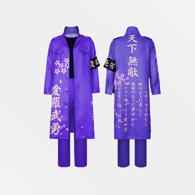 أزياء أنيمي طوكيو المنتقمون مانجيرو سانو التأثيرية زي أحمر للرجال للهالوين كرنفال كوسبلاي طوكيو المنتقمون ملابس مخصصة