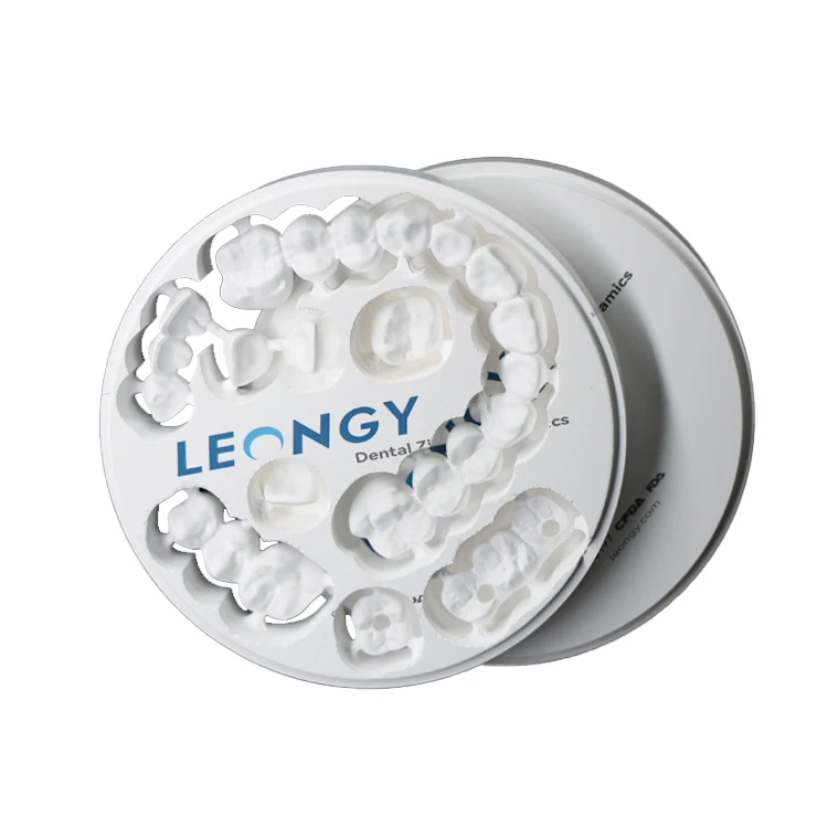 

Leongy Dentals CST Zirconia Blocks Super Translucent Zirconia Disc Digital Work Flow CAD/CAM Zirconia Disc