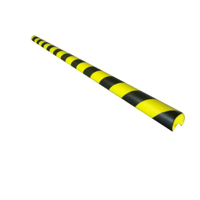 KOOJN PU Anti-collision Strip Yellow and Black Corner Protection Parking Lot Not Stained with Gray Reflective Warning Strip