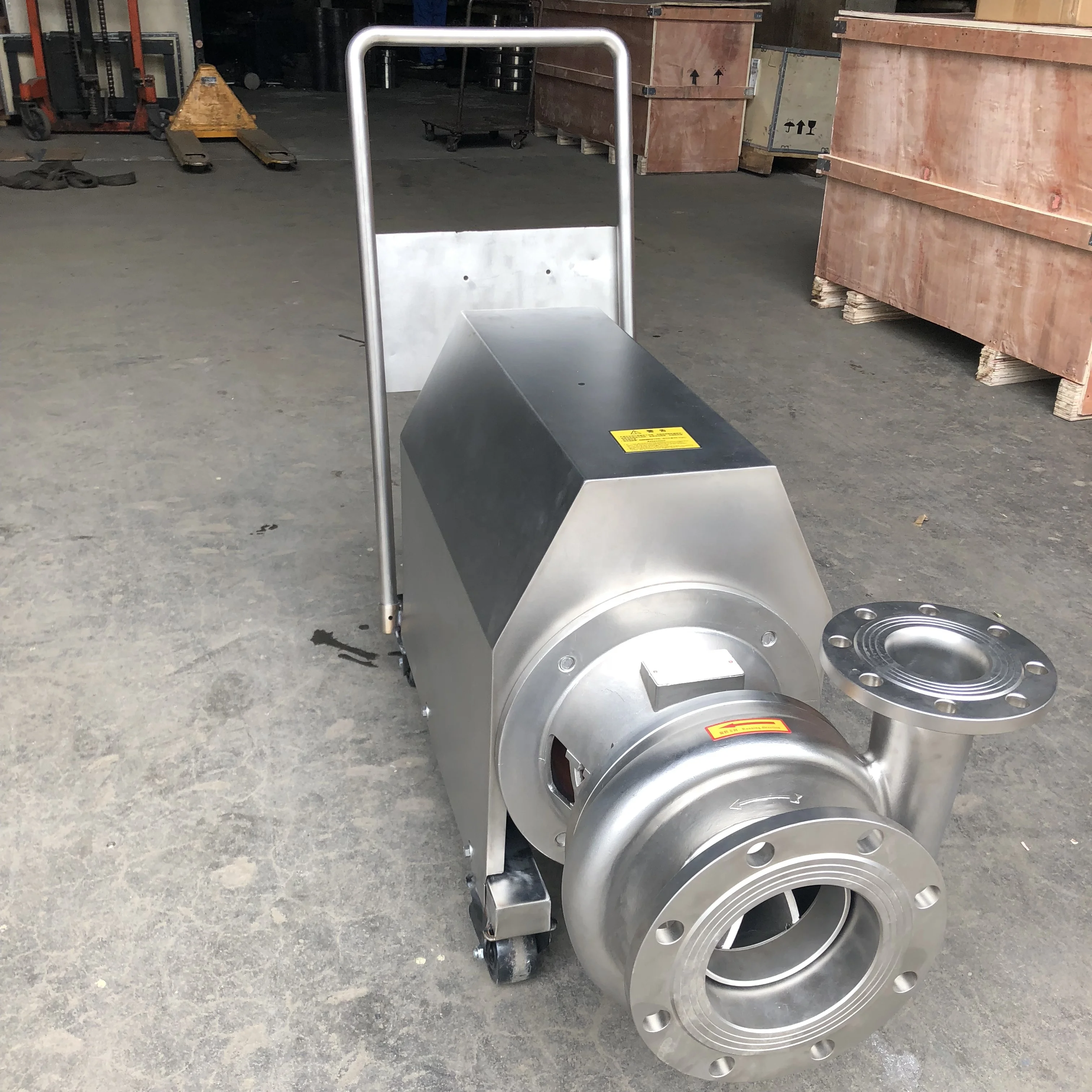 مضخة مياه بالطرد المركزي 316 من الفولاذ المقاوم للصدأ عالية الجودة