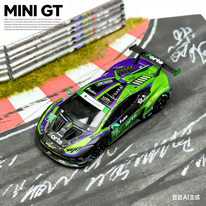mini-gt-1-64-lamborghini-huracan-gt3-evo2-78-a-realistic-alloy-car-model-for-boys'-toy-collection-as-a-display-item