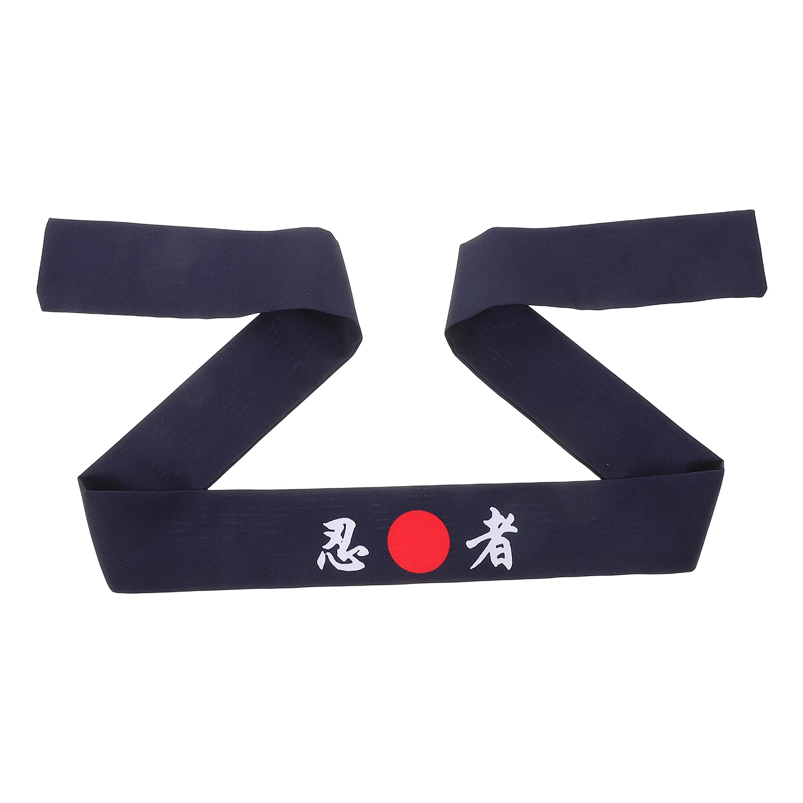 

Japanese Design Ninja Print Chef Headband Adjustable Sweatband for Cooking Sports Face Wash Comfortable Durable for Men