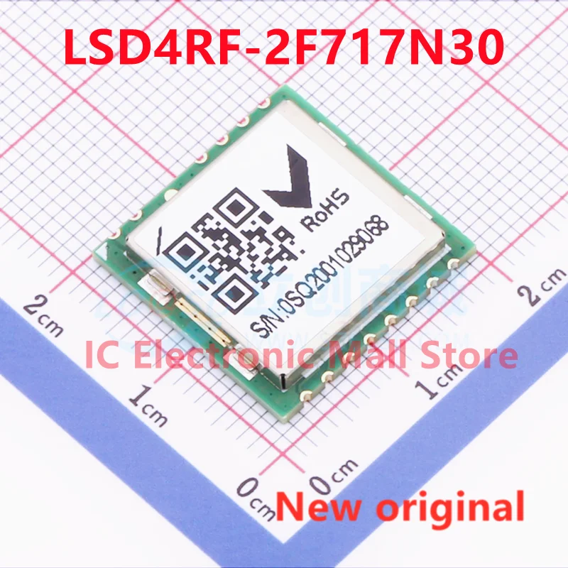 

5PCS New original LSD4RF-2F717N30 SMD,18.4x18.4mm RF module LoRa module Low power wireless transceiver LSD4RF-2F717N30