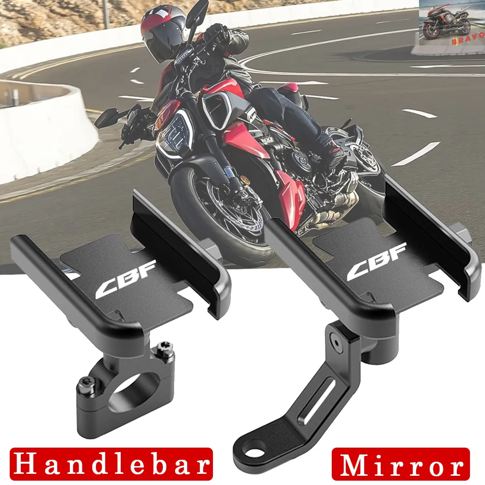 

Mobile Phone Holder For HONDA CBF 125 190 Motorcycle Accessories Handlebar GPS Stand Bracket Mount Navigation Mount Bracket
