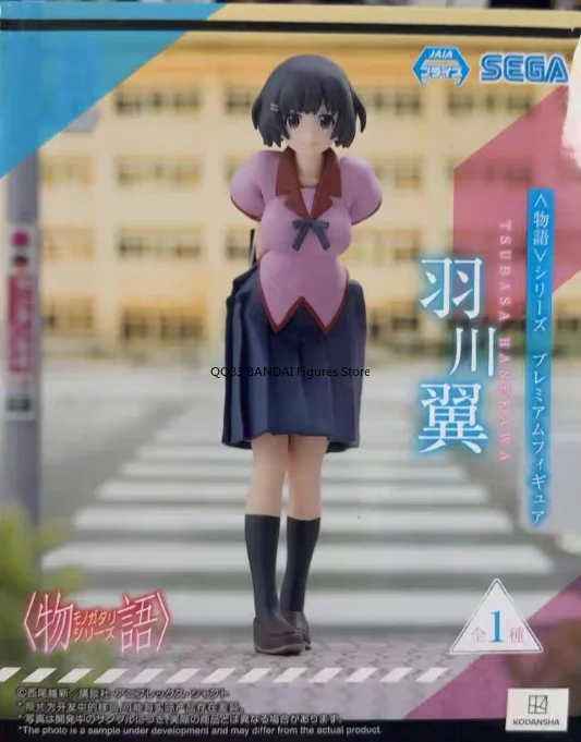 Originele Anime Figuur Tsubasa Hanekawa Staande Houding Action Figure Model Desktop Ornamenten Hobby Collectibles