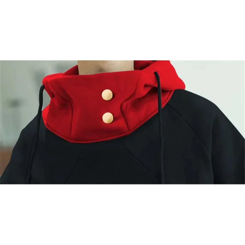 

DY20Anime Jujutsu Kaisen Gojo Satoru Itadori Yuji Косплей Костюм для взрослых унисекс пуловер пальто повседневная толстовка с капюшоном куртка с капюшоном Itadori