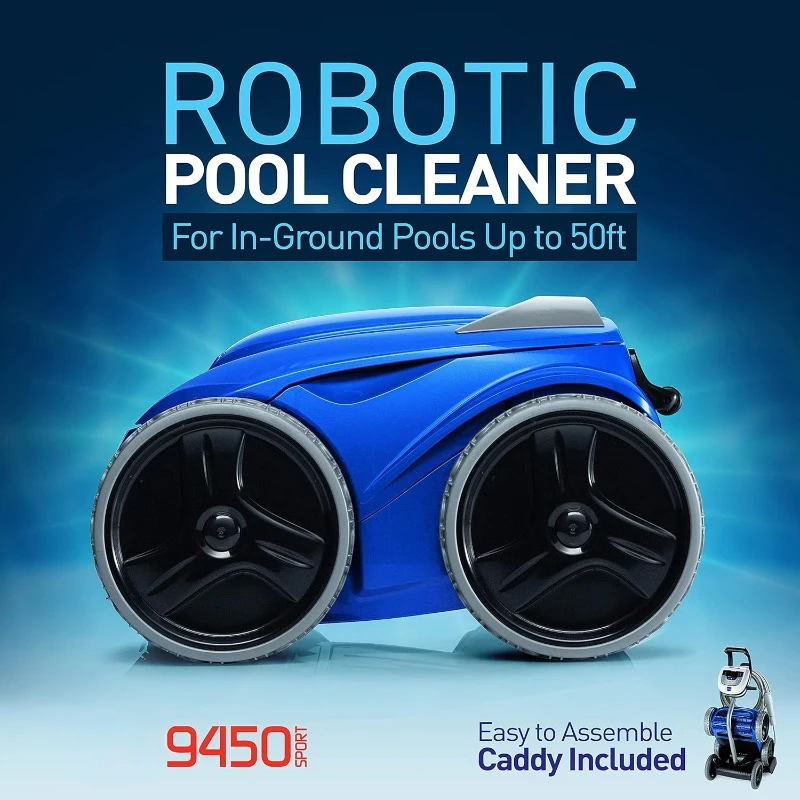 home. F9450 Sport Robotic In-Ground Swimming Pool Cleaner Vacuum 4-Wheel Drive