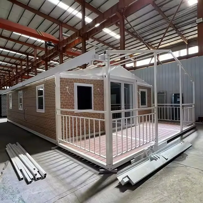 20FT Modular Container House ADU with 2 Bedrooms and Office Space Ideal for Bulk Factory Pricing Available