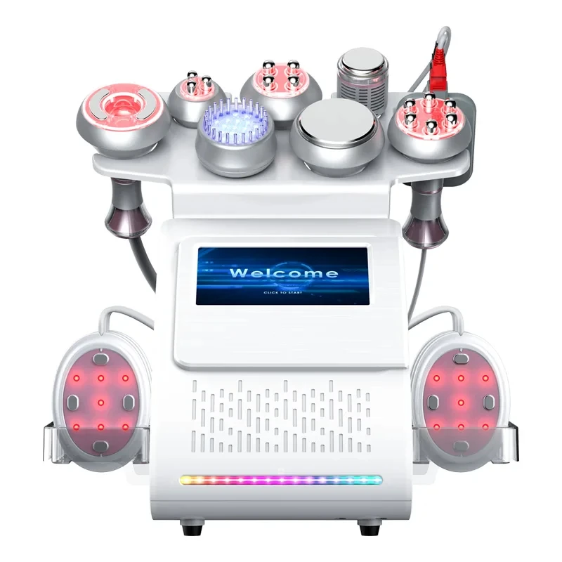 2024 De Nieuwste 9 In 1 80K Ultrasone Cavitatie Vacuüm Rf Laser Gewichtsverlies Machine Geschikt Voor Thuis En Zakelijk