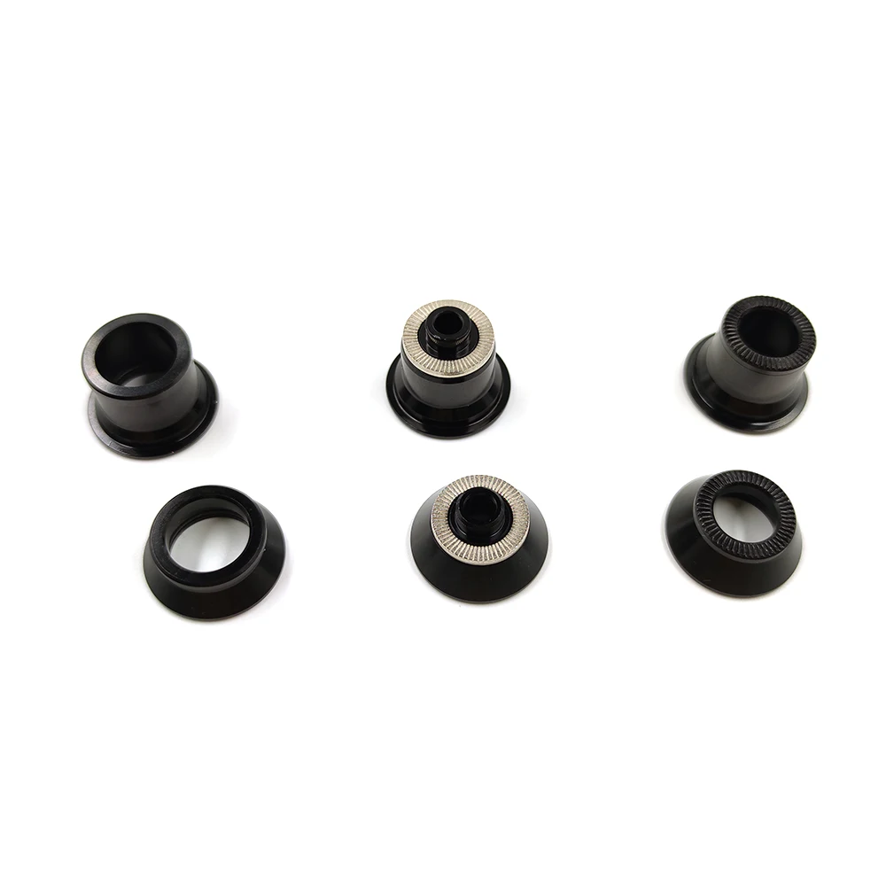 Novatec D411SB-CL D411CB-CL Center Lock Conversion Kits Adapter Endcaps Front Hub Alloy Side Caps QR 9mm Thru Axle 12 15mm Cubo