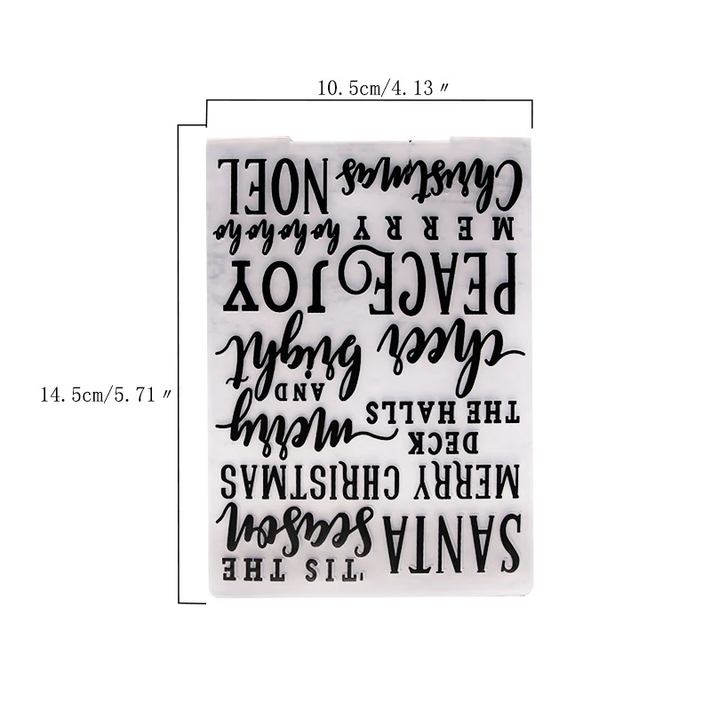 Newest 3D Embossing Folder Transparent Embossing Plastic Plates Design For INS DIY Paper Cutting Dies Scrapbooking 10.5x14.5cm