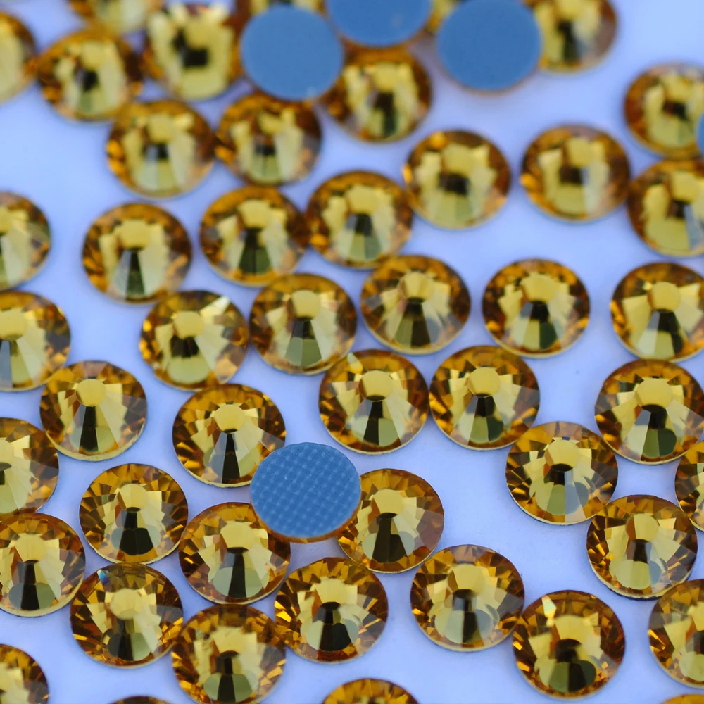 Pubrilex ACME 2058HF Hotfix Strasssteine zum Aufbügeln, Glitzer-Aufkleber, Strassperlen für DIY-Kleidungsdekorationen – Detail 5