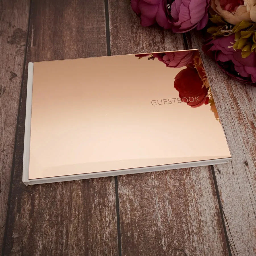 2 أنماط الاكريليك غطاء مرآة كتاب ضيف العروس والعريس تذكار هدايا الزفاف الذكرى عيد ميلاد الديكور التعميد #3