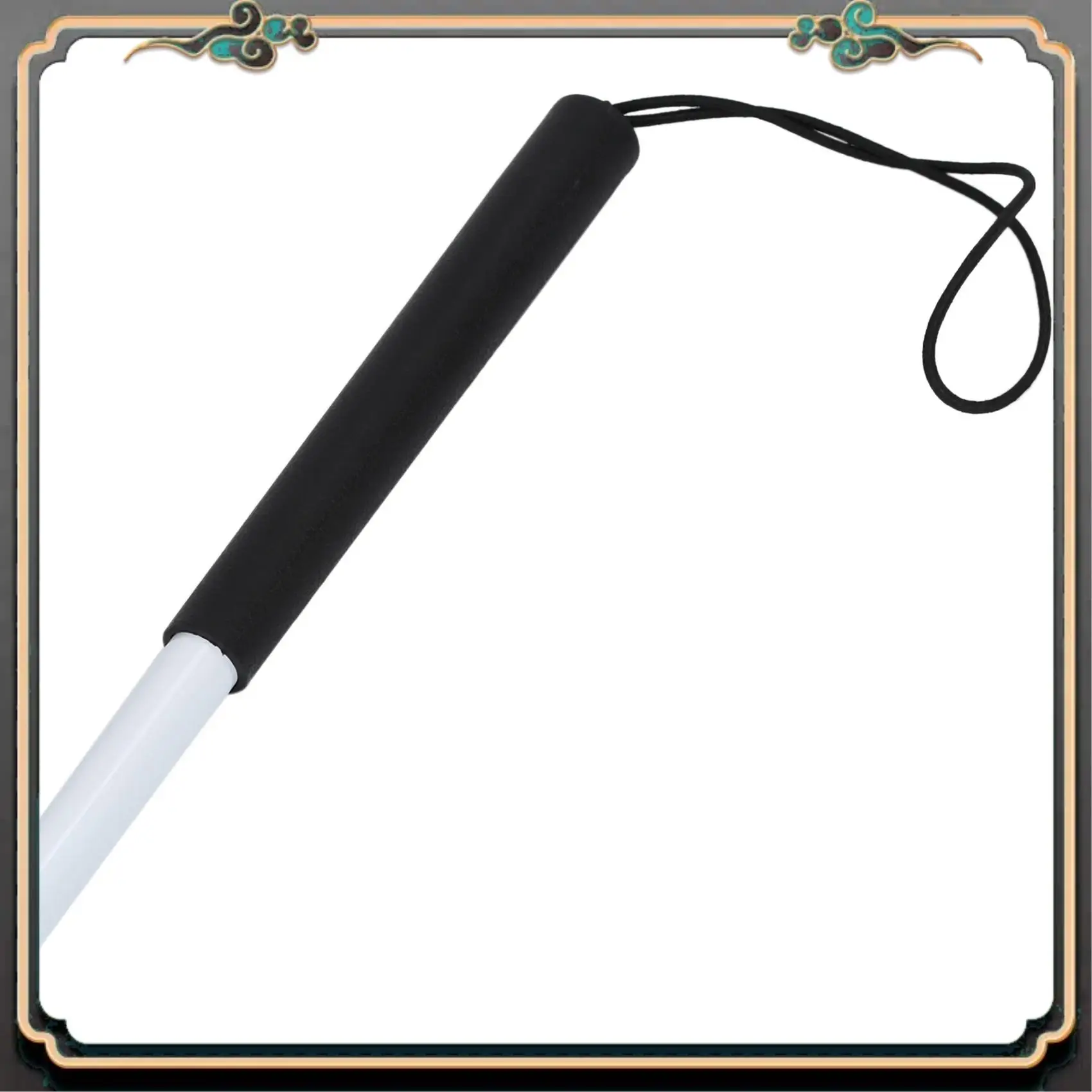 

B11A-4X слабовидящая трость с костылем, слепая трость, ходунки, алюминиевые, легко складывающиеся