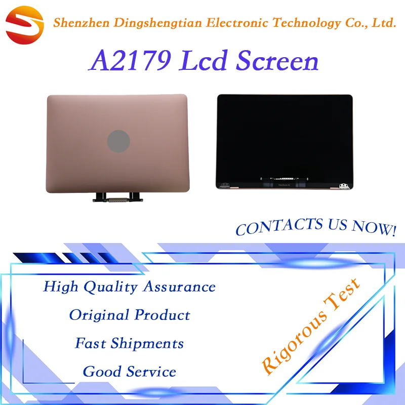Montagem de Tela Lcd Monitor Substituição para Macbook Air Início de 2023 Rosa Ouro Espaço Cinza Prata Reparo A2179