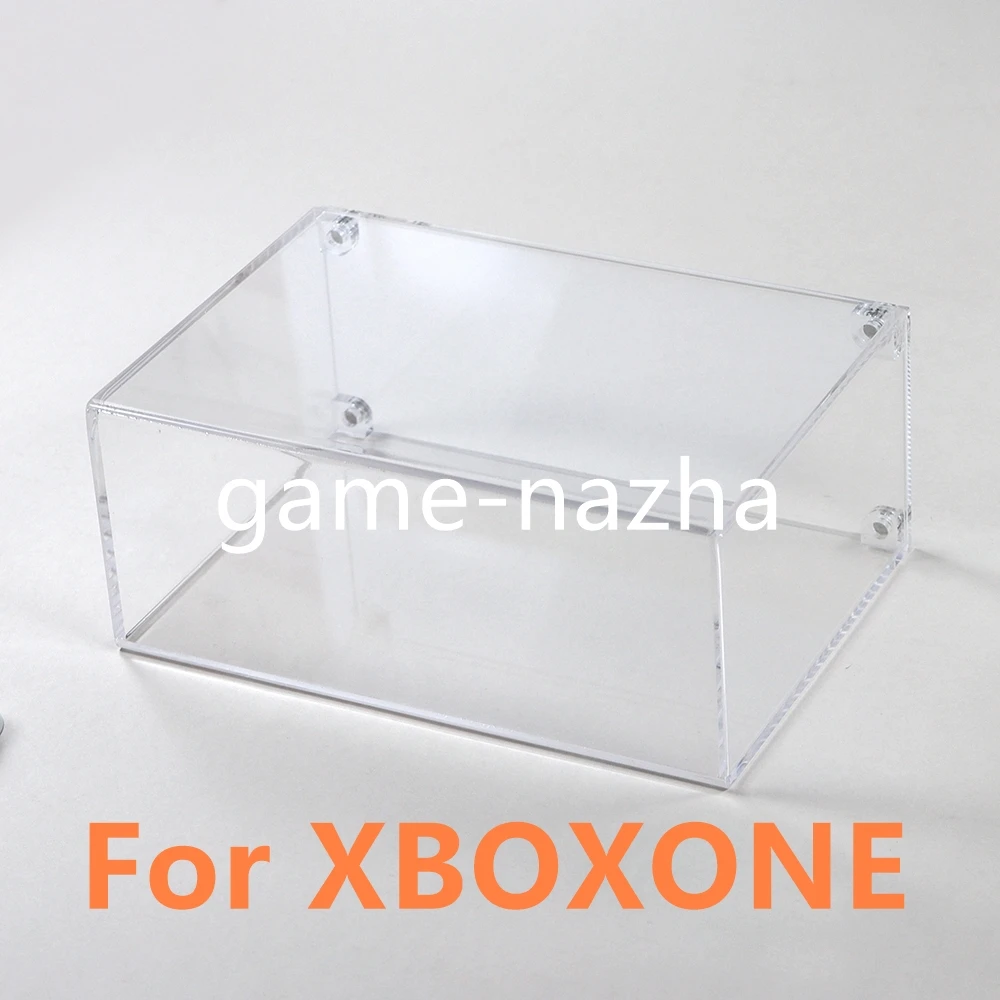 

6PCS High Transparency Acrylic Magnetic Cover Console Storage Display Box For XBOXONE XBOX360 XBOX Series Switch Acrylic Box