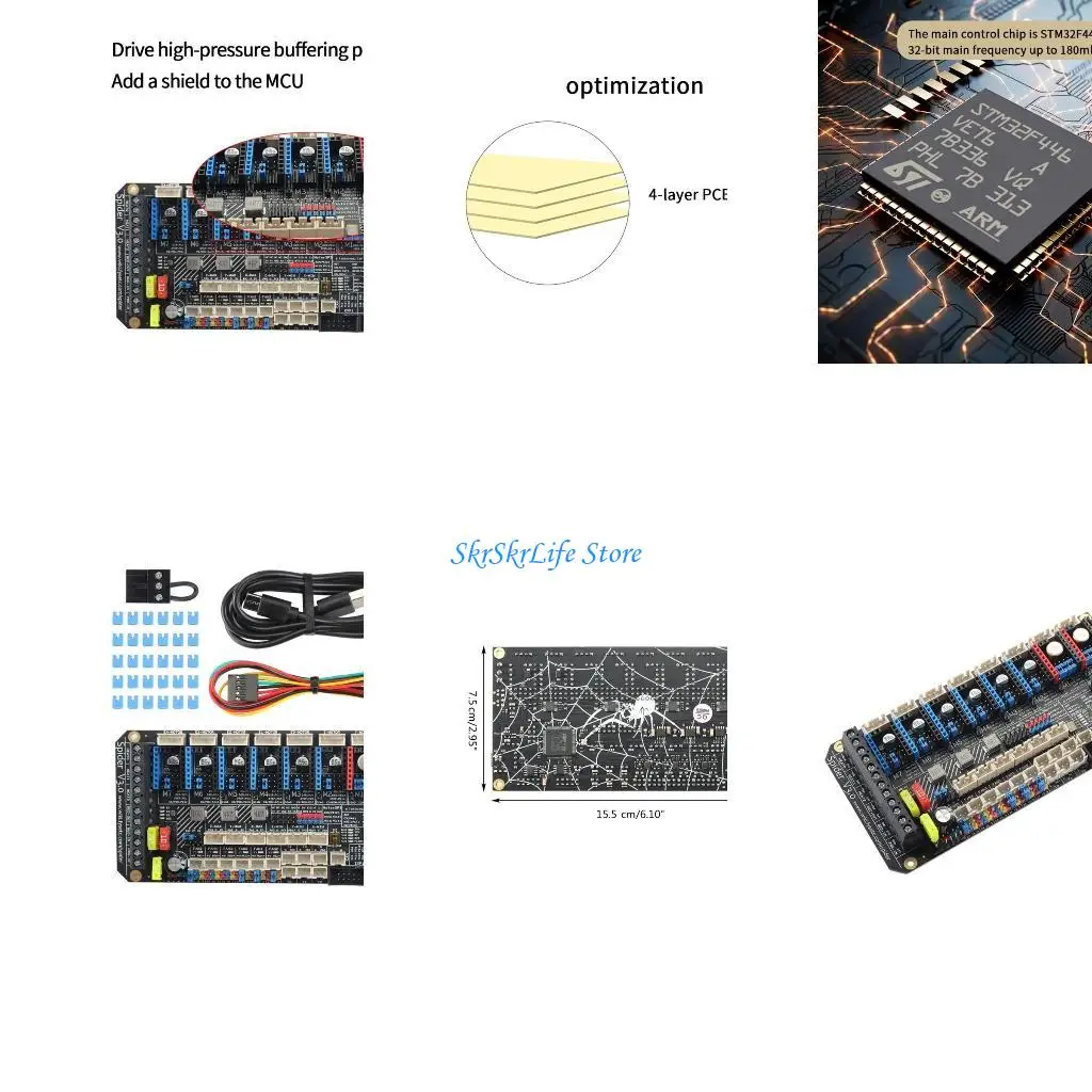 

E65E -принтер V Замена материнской платы для Poron 2.4/Switchwire Printer