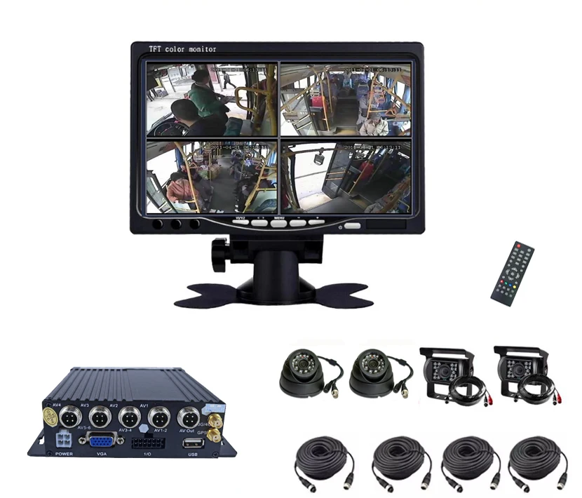 4G Camera  Video Recording  MDVR with  GPS Tracking System and APP